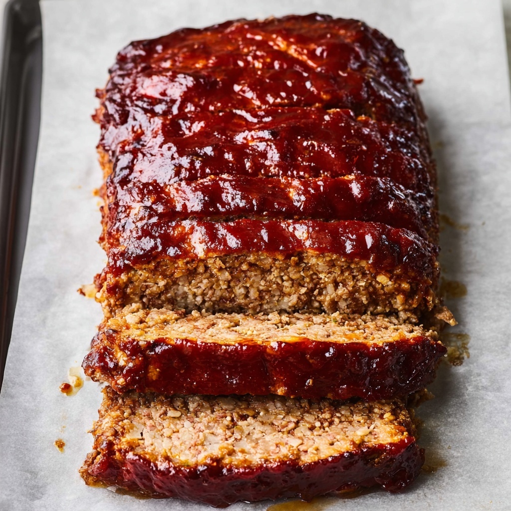 Bacon-Infused Meatloaf with BBQ Glaze Recipe - Recipe Image