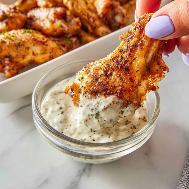 Creamy Herbed Chicken Wing Dipping Sauce Recipe