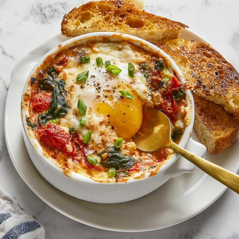 Baked Feta Eggs Recipe