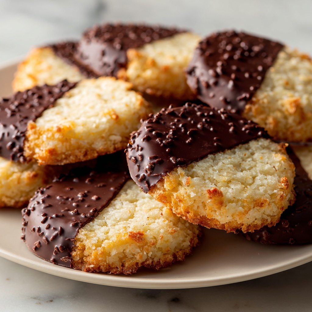 Chocolate Orange Shortbread Cookies Recipe - Recipe Image