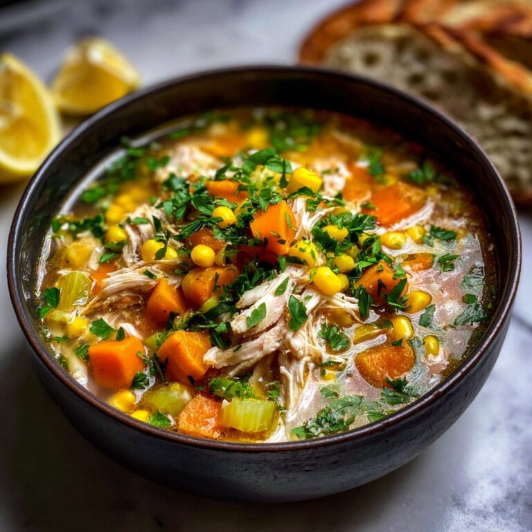 Instant Pot Chicken Vegetable Soup Recipe