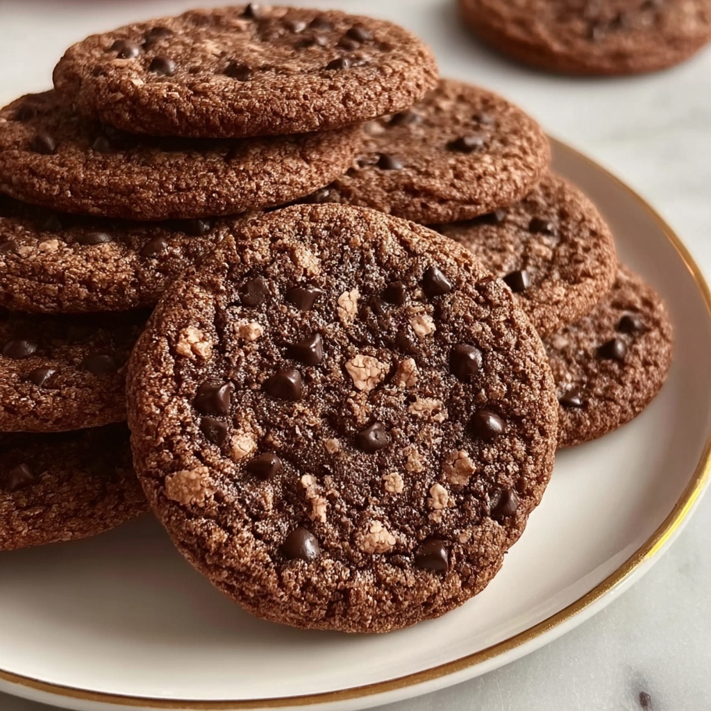 Almond Flour Chocolate Cookies Recipe - Recipe Image