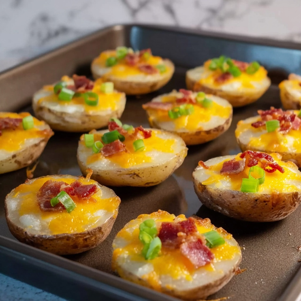 Baked Potato Rounds Recipe - Recipe Image