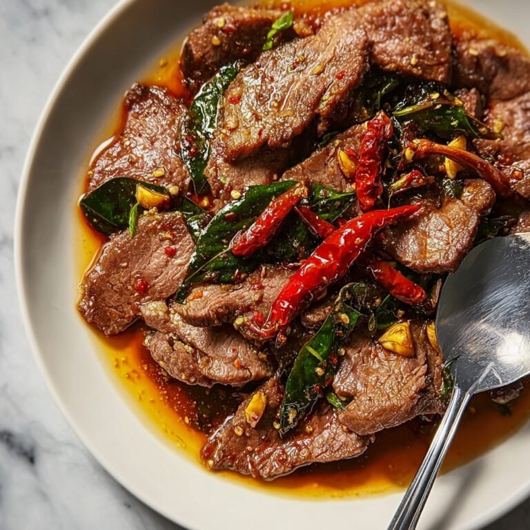 Thai Hot and Spicy Beef Recipe