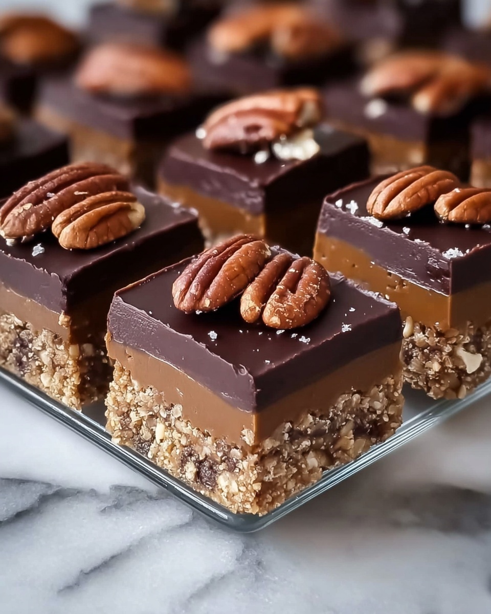 Chocolate Pecan Turtle Clusters Recipe - Recipe Image