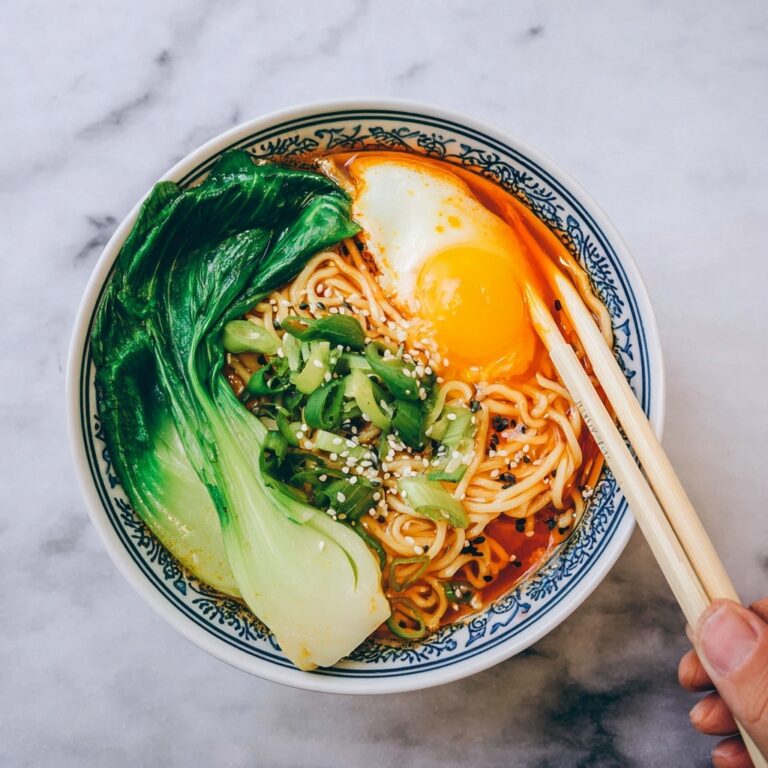 Miso Ramen with Bok Choy Recipe