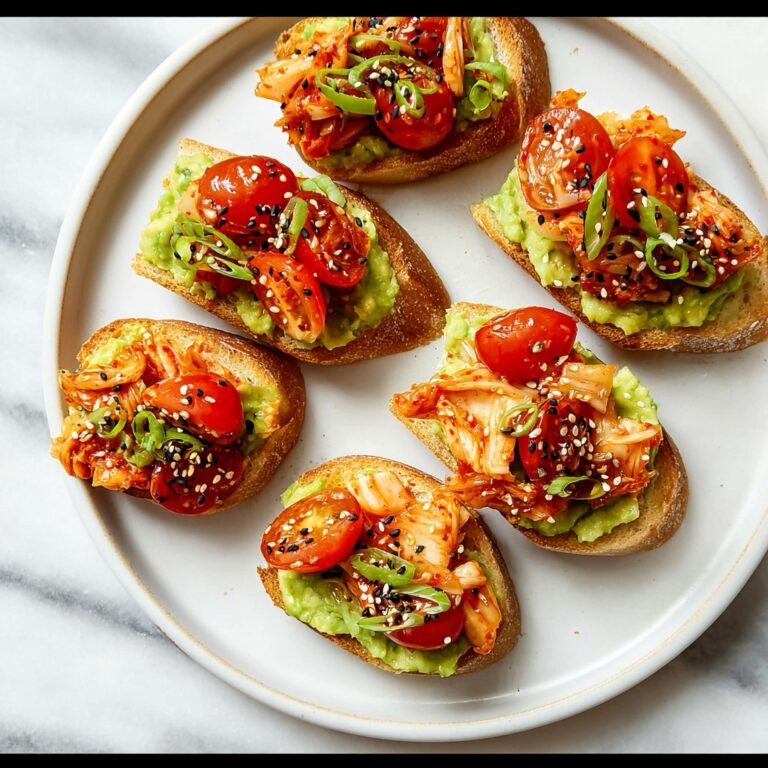Kimchi Avocado Toast Recipe