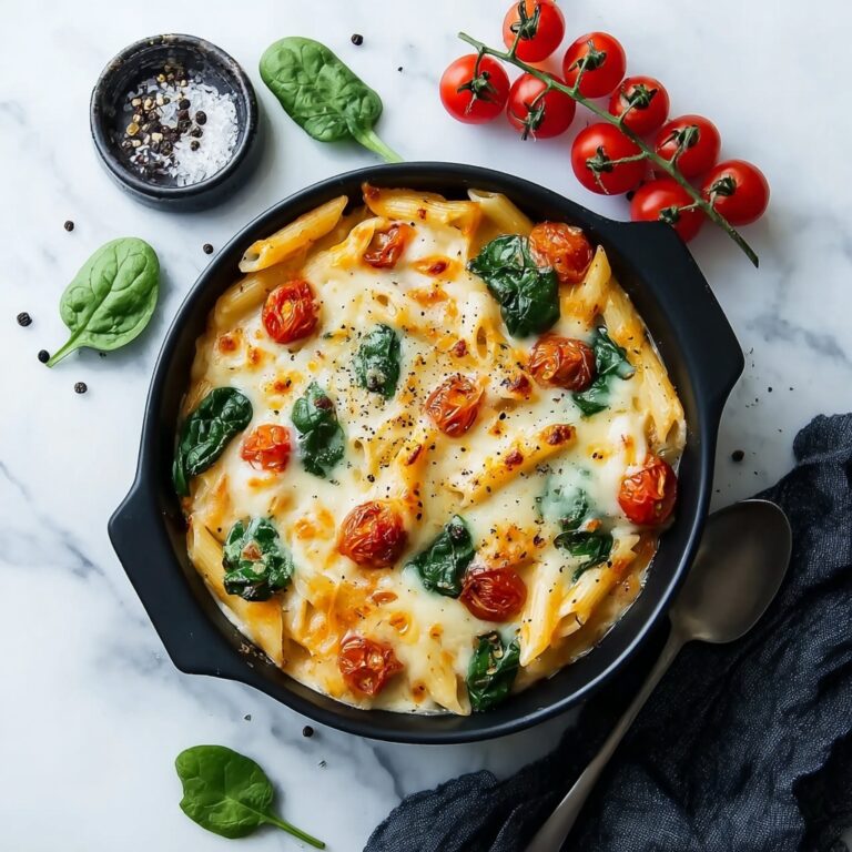 Creamy Tomato and Spinach Pasta Recipe