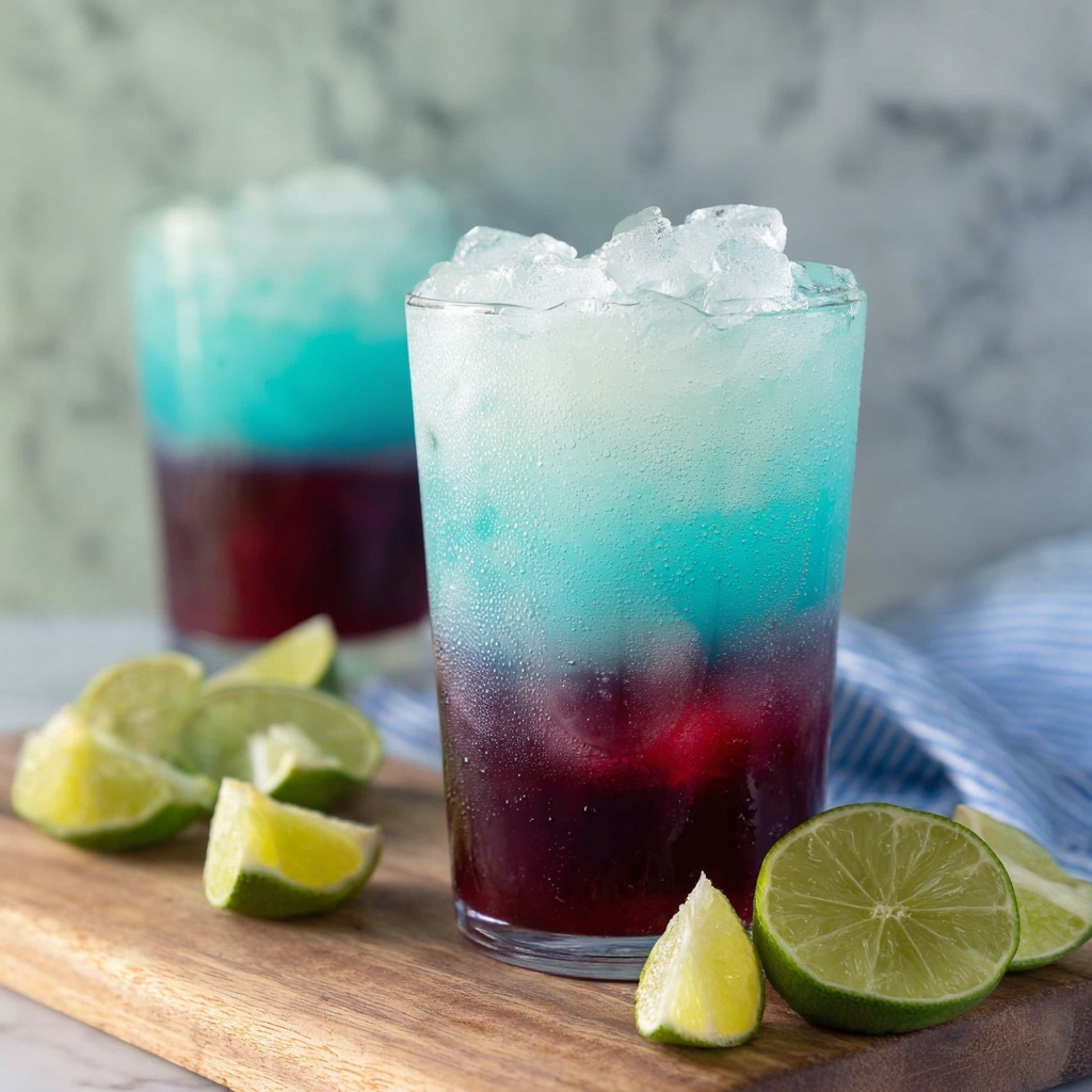 Red, White, and Blue Margarita Recipe - Recipe Image