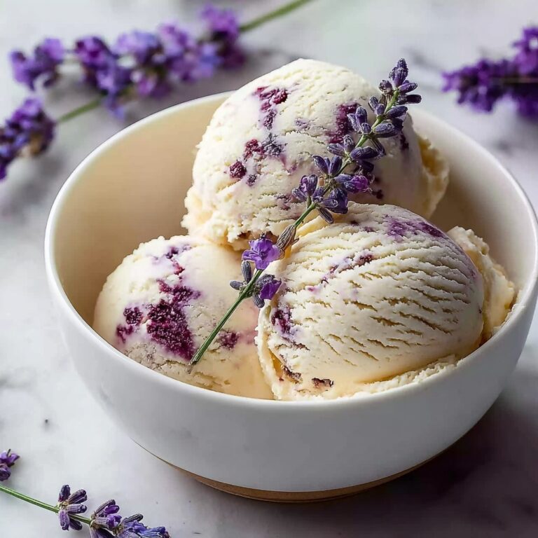 Honey Lavender Ice Cream Recipe