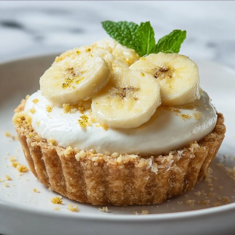 No-Bake Mini Banana Cream Pies Recipe