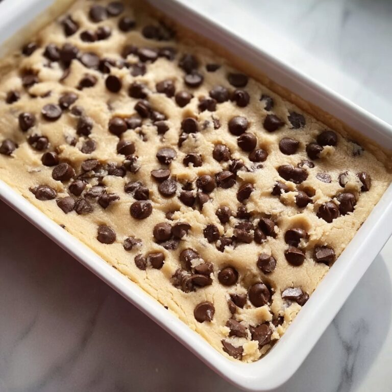 Chocolate Chip Cake Mix Cookie Bars Recipe