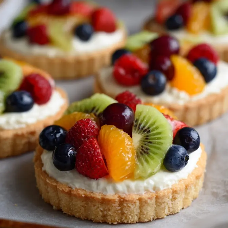 Fresh Fruit Pizza Cookies Recipe