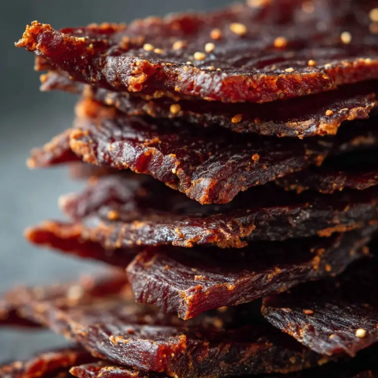 Dr. Pepper Jalapeño Beef Jerky Recipe