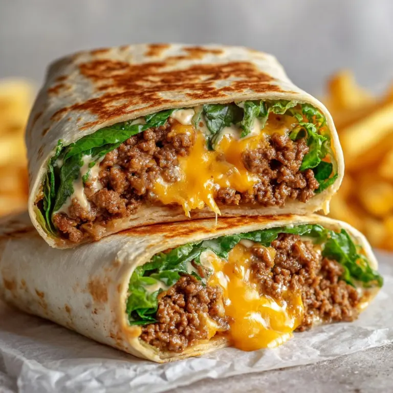 Big Mac Wraps Recipe