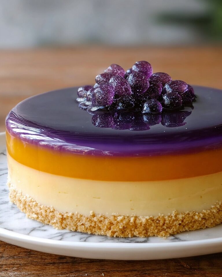 Ube Leche Flan Cake Recipe