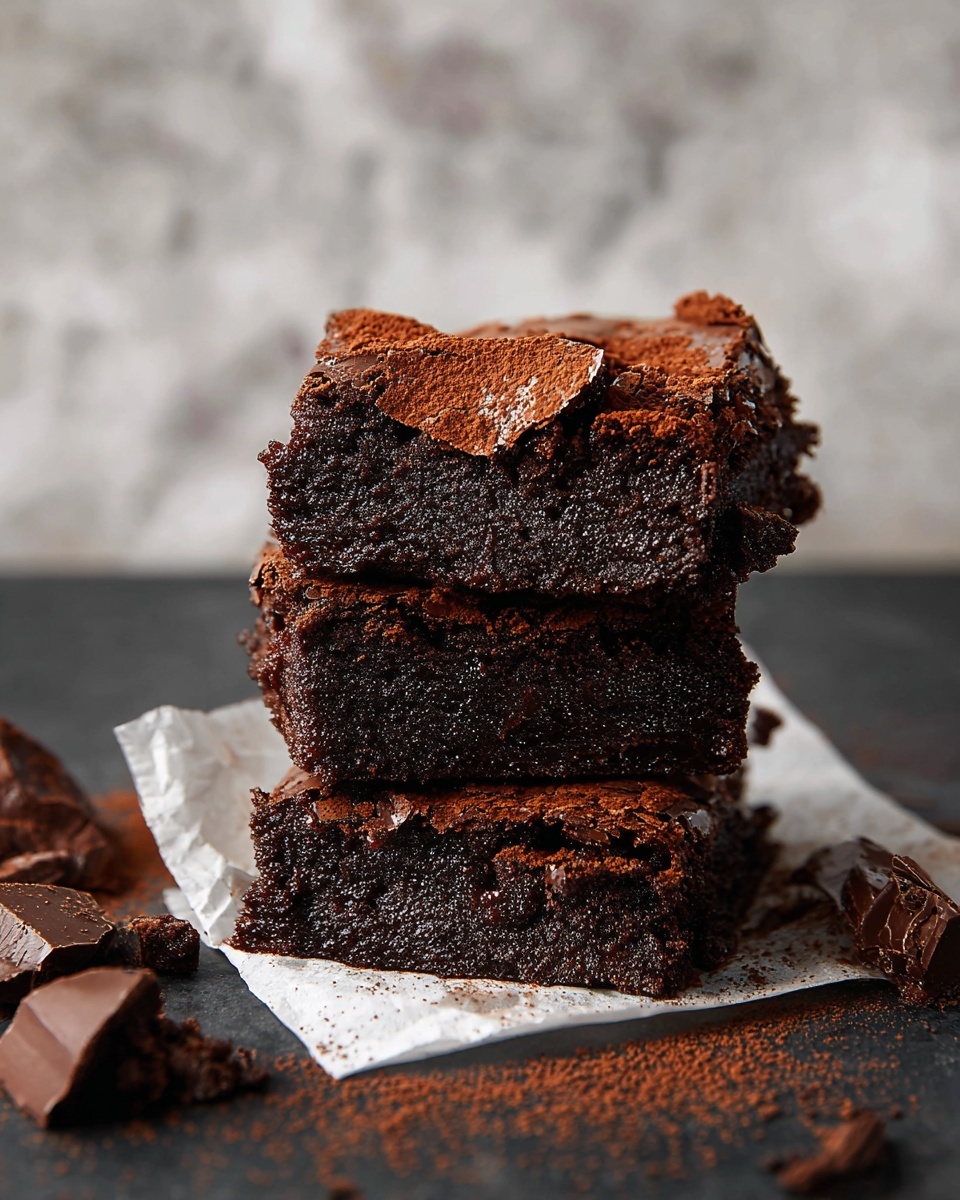 Cocoa Powder Brownies Recipe - Recipe Image