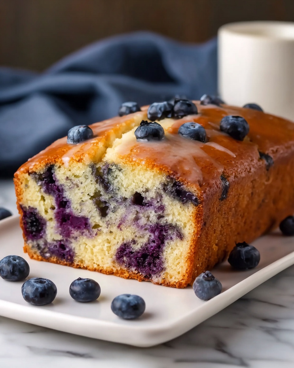 Blueberry Cream Cheese Bread Recipe - Recipe Image
