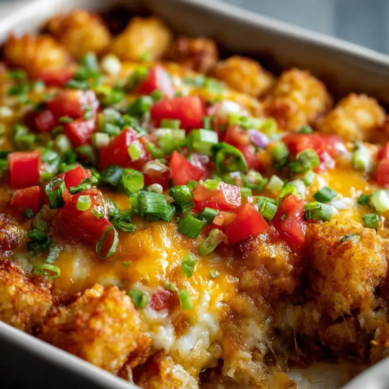 Tater Tot Breakfast Casserole Recipe