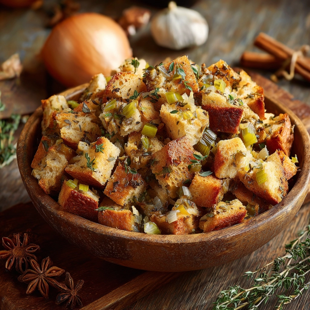 Grandma’s Thanksgiving Stuffing Recipe - Recipe Image