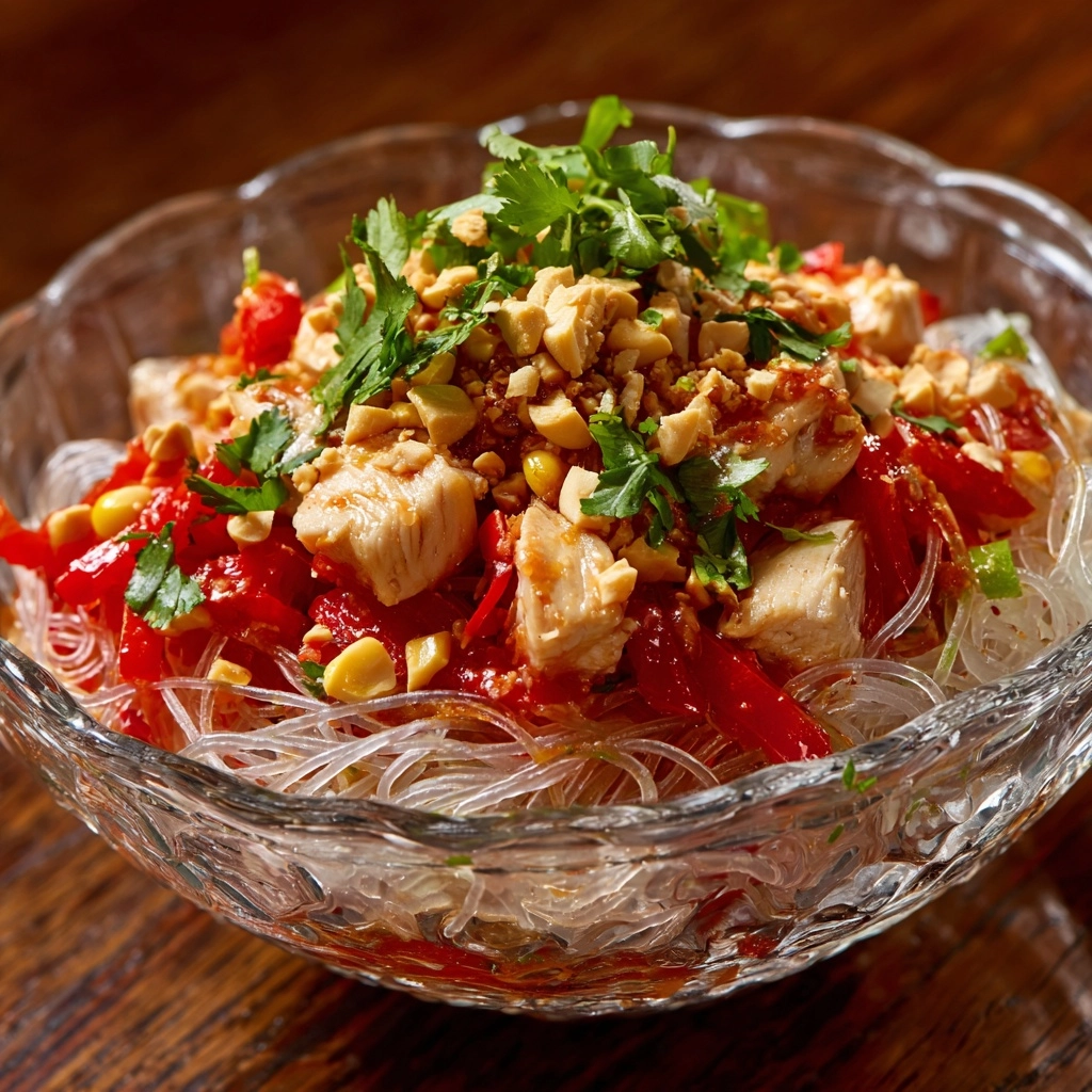 Creamy Chicken Curry Noodles Recipe - Recipe Image