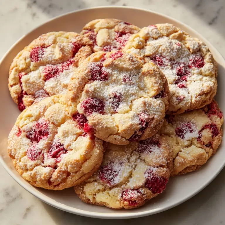 Raspberry Sugar Cookies Recipe
