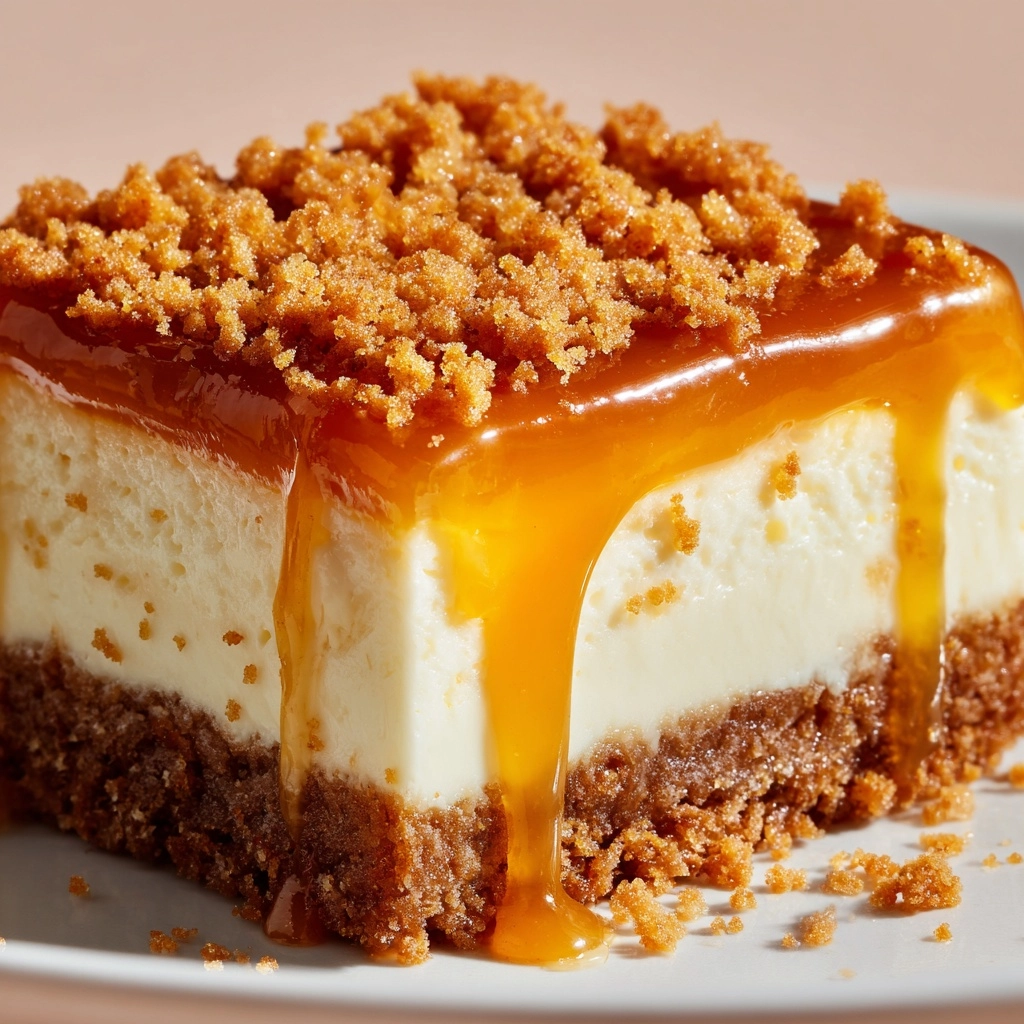Caramel Cheesecake Bars Recipe - Recipe Image