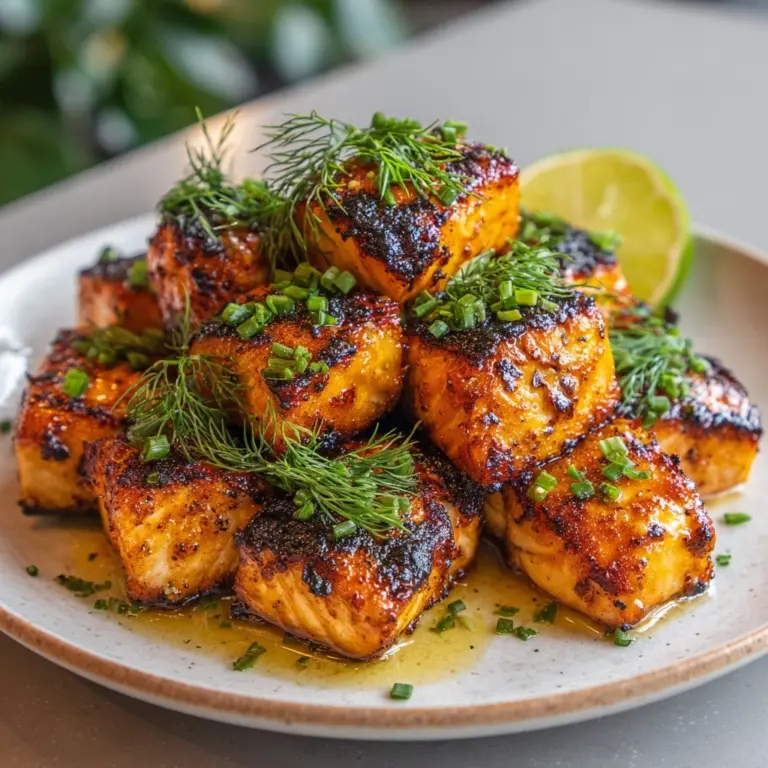 Pan-Seared Salmon Bites Recipe