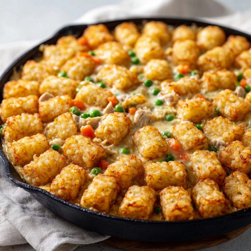 Tater Tot Chicken Pot Pie Recipe - Recipe Image