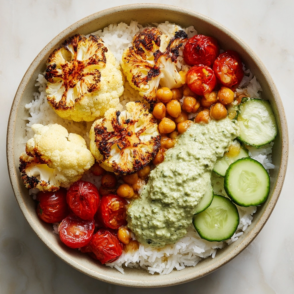 Cauliflower Shawarma Bowls: A Flavor-Packed Vegetarian Delight Recipe - Recipe Image