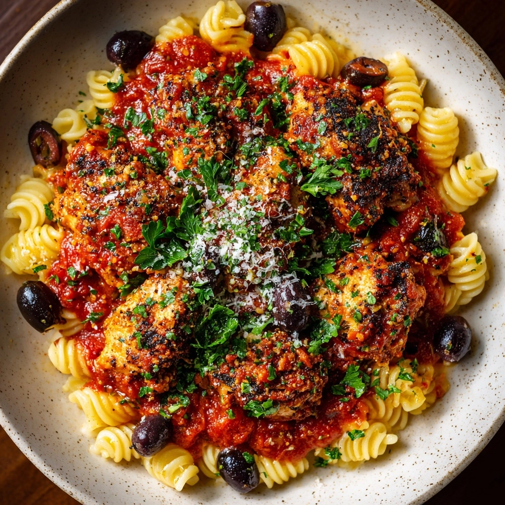 Chicken Puttanesca Recipe - Recipe Image