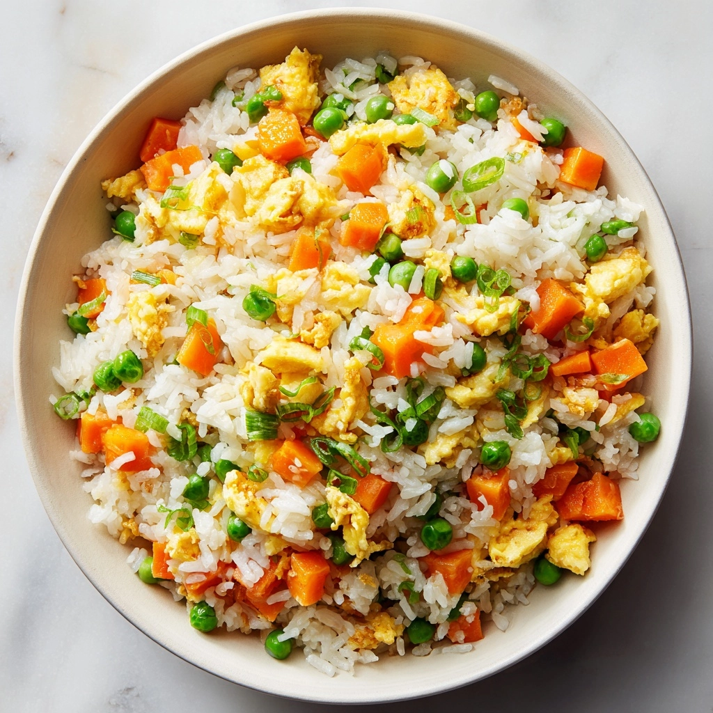 Easy Egg Fried Rice Recipe - Recipe Image