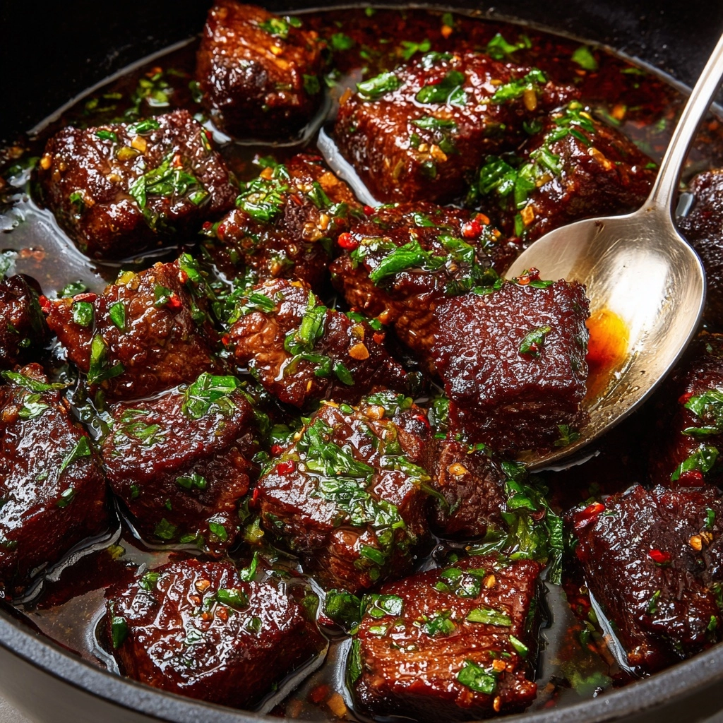 Cajun Garlic Butter Steak Bites Recipe - Recipe Image