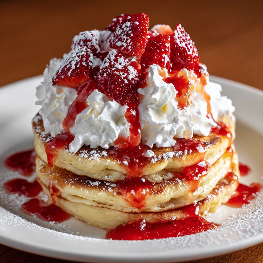 Strawberry Shortcake Pancakes Recipe - Recipe Image