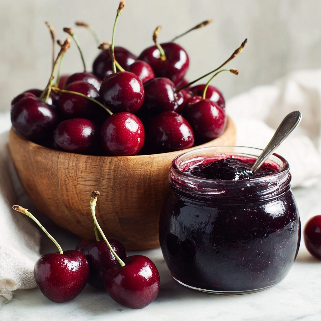 Small Batch Cherry Jam Recipe - Recipe Image