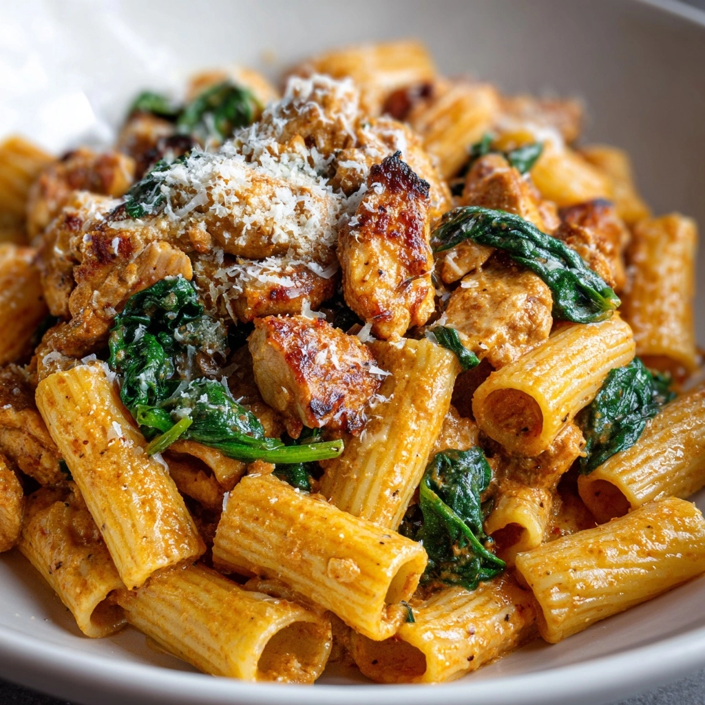 Spicy Tuscan Chicken Pasta: An Incredible Ultimate Recipe - Recipe Image