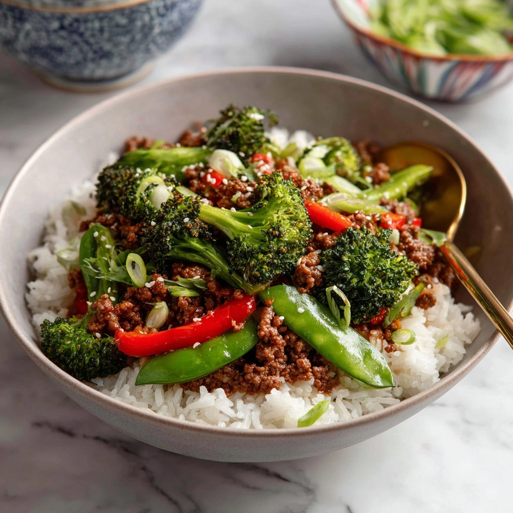 Teriyaki Beef Bowls Recipe - Recipe Image