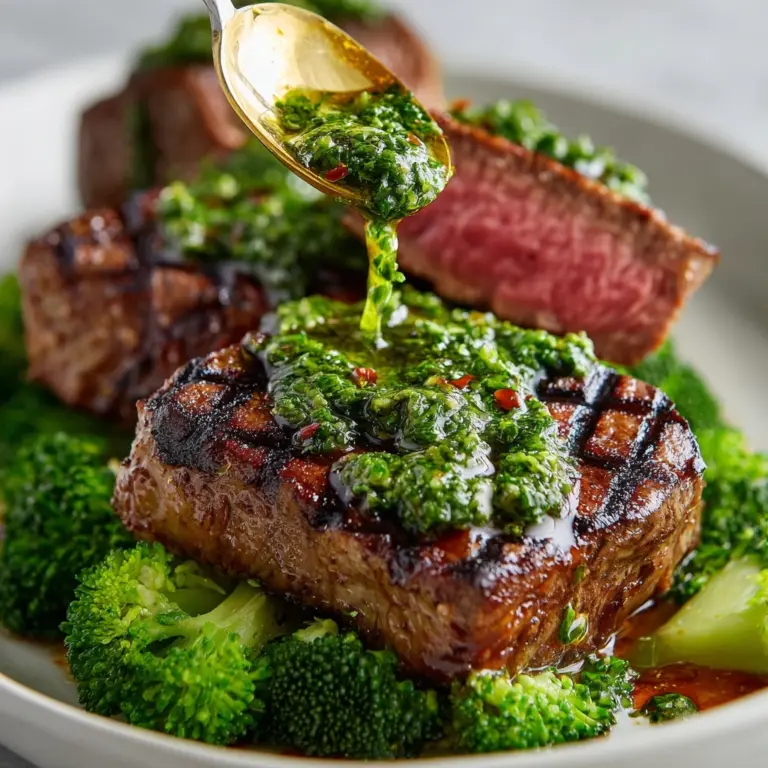 Pan Seared Ribeye Steak with Garlic and Herbs Recipe