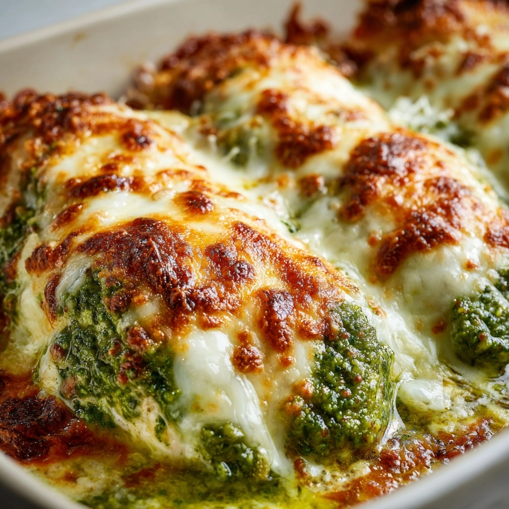 Baked Pesto Chicken Recipe - Recipe Image