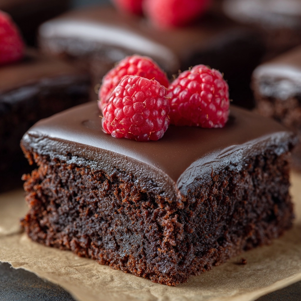 Chocolate Frosted Brownies Recipe - Recipe Image