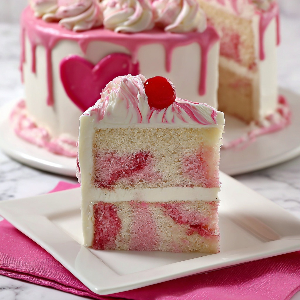 Valentine's Day Cake Recipe - Recipe Image