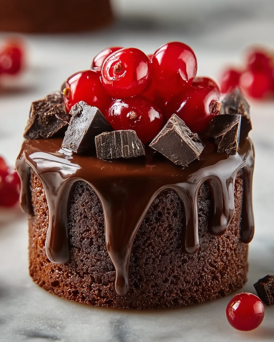 Chocolate Mini Cakes with Rich Chocolate Fudge Frosting Recipe - Recipe Image