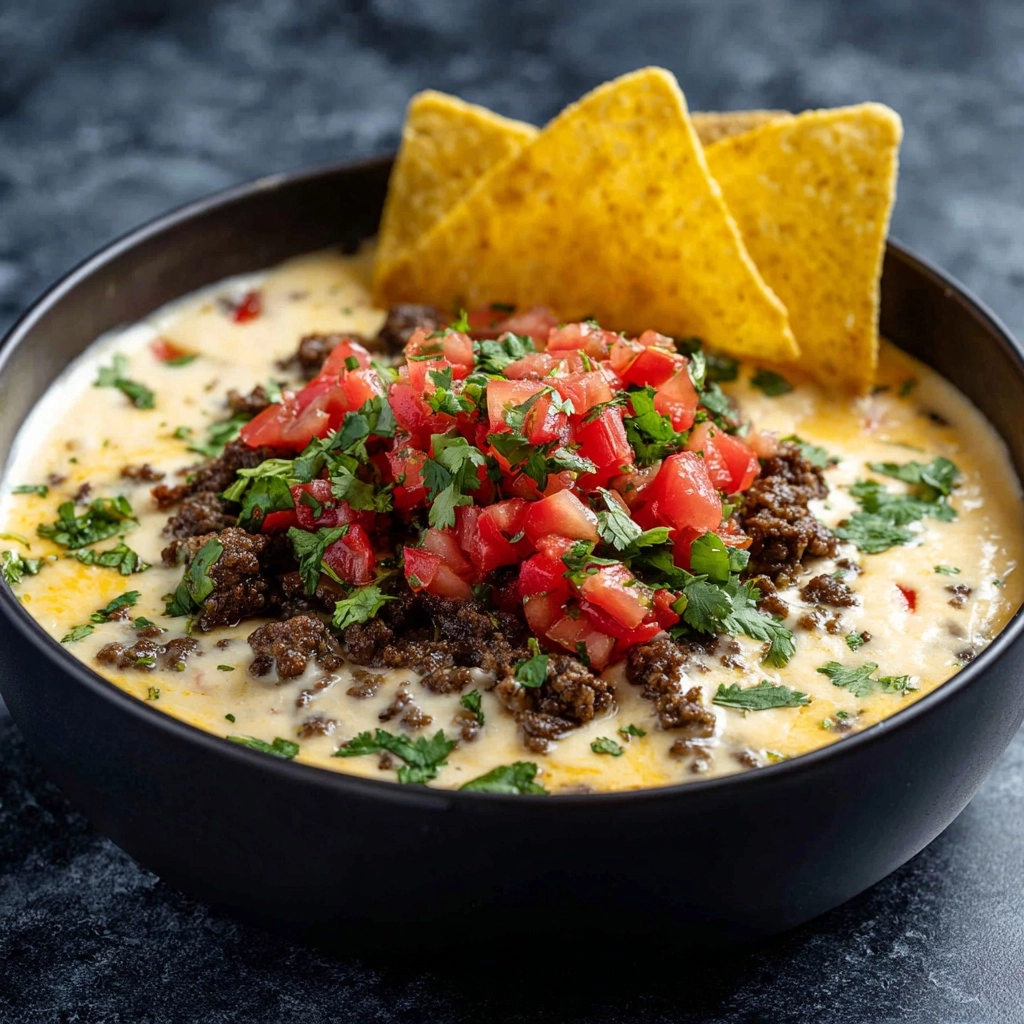 Beef Queso Dip Recipe - Recipe Image