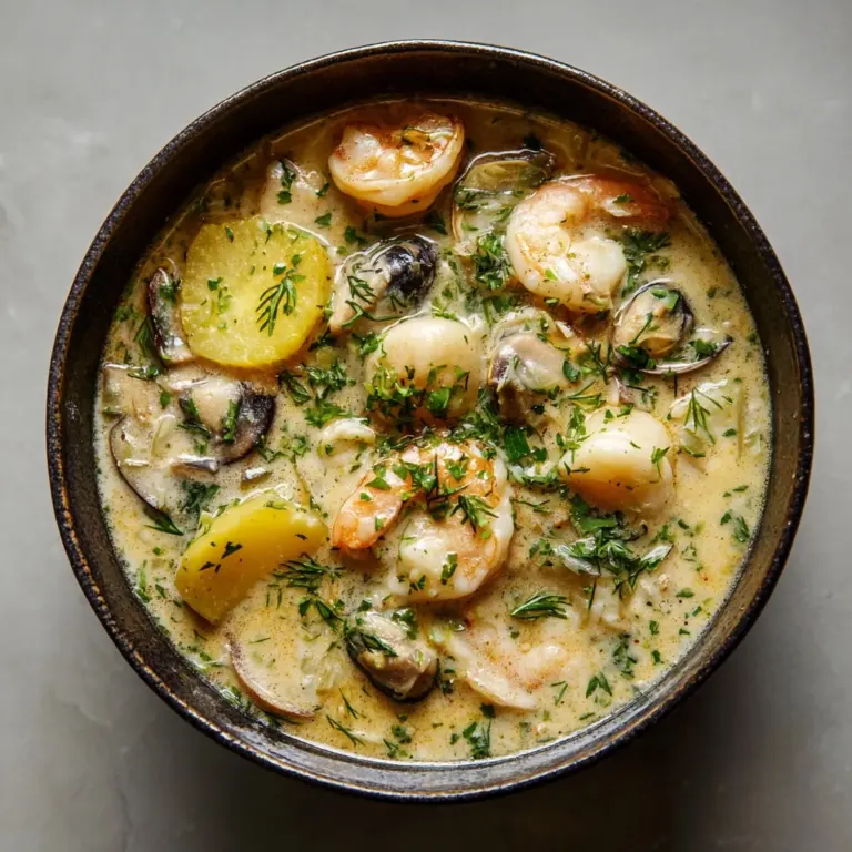 Seafood Chowder Recipe