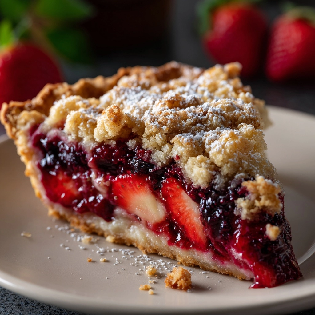 Strawberry Rhubarb Cobbler Recipe - Recipe Image