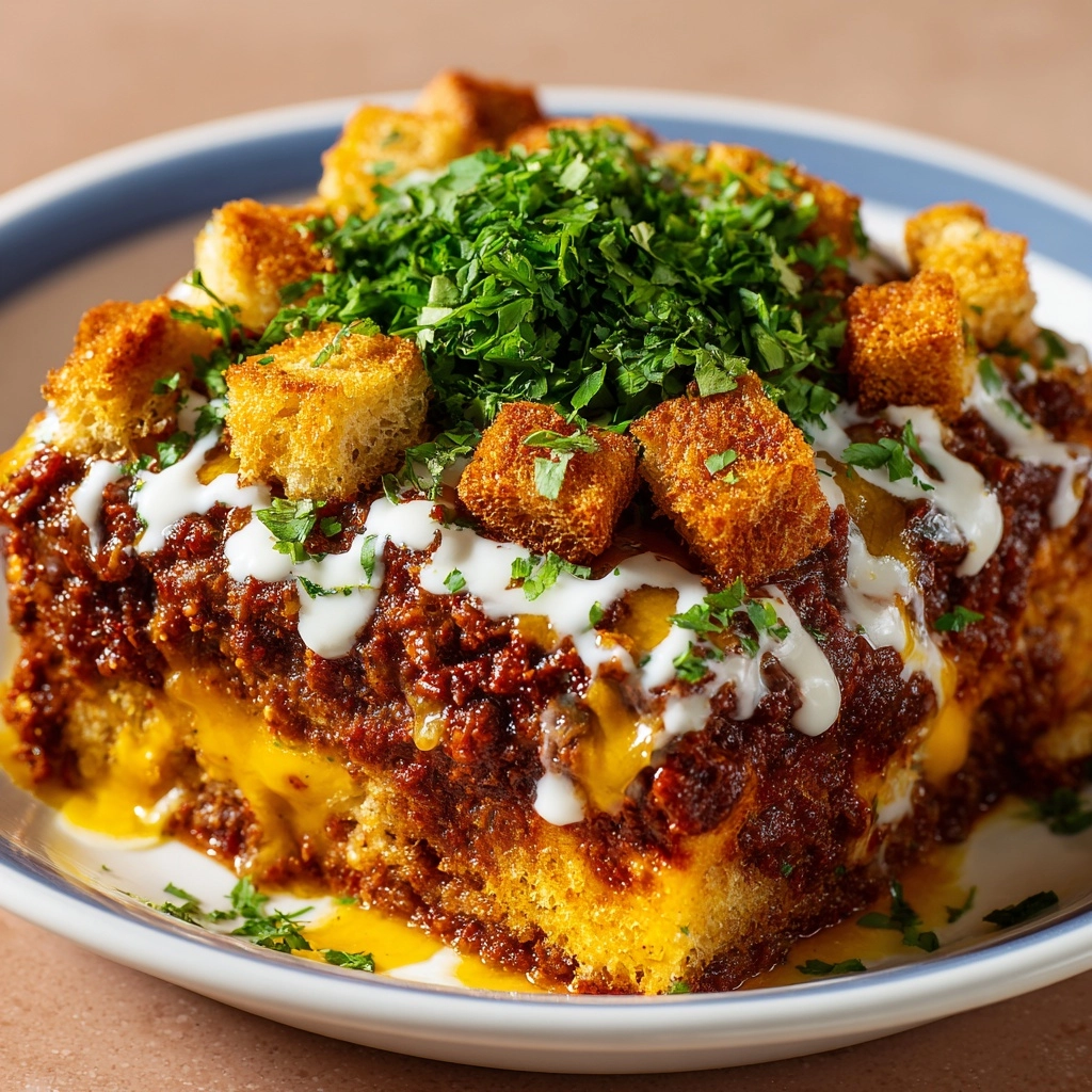 Cheesy One Pot Cowboy Casserole Recipe - Recipe Image