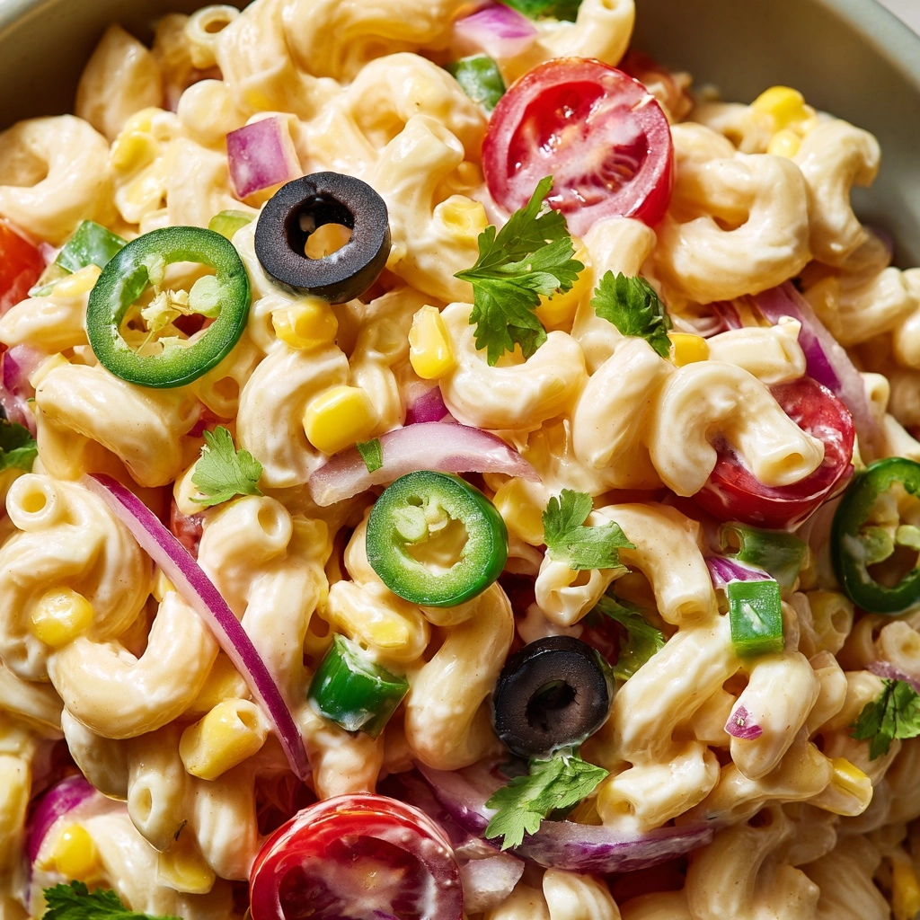 Mexican Macaroni Salad Recipe - Recipe Image