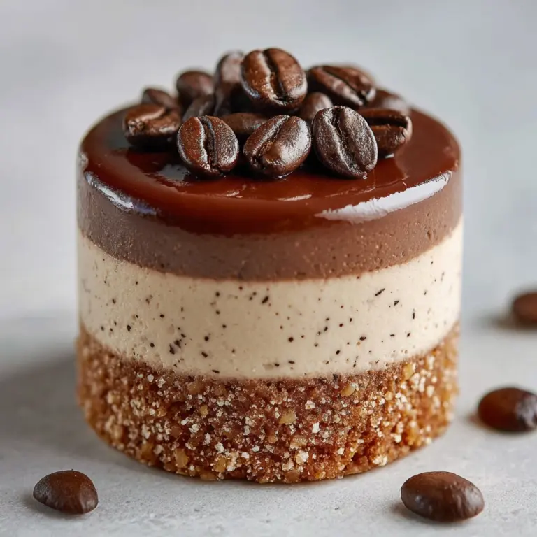Mini Coffee Cheesecake Recipe