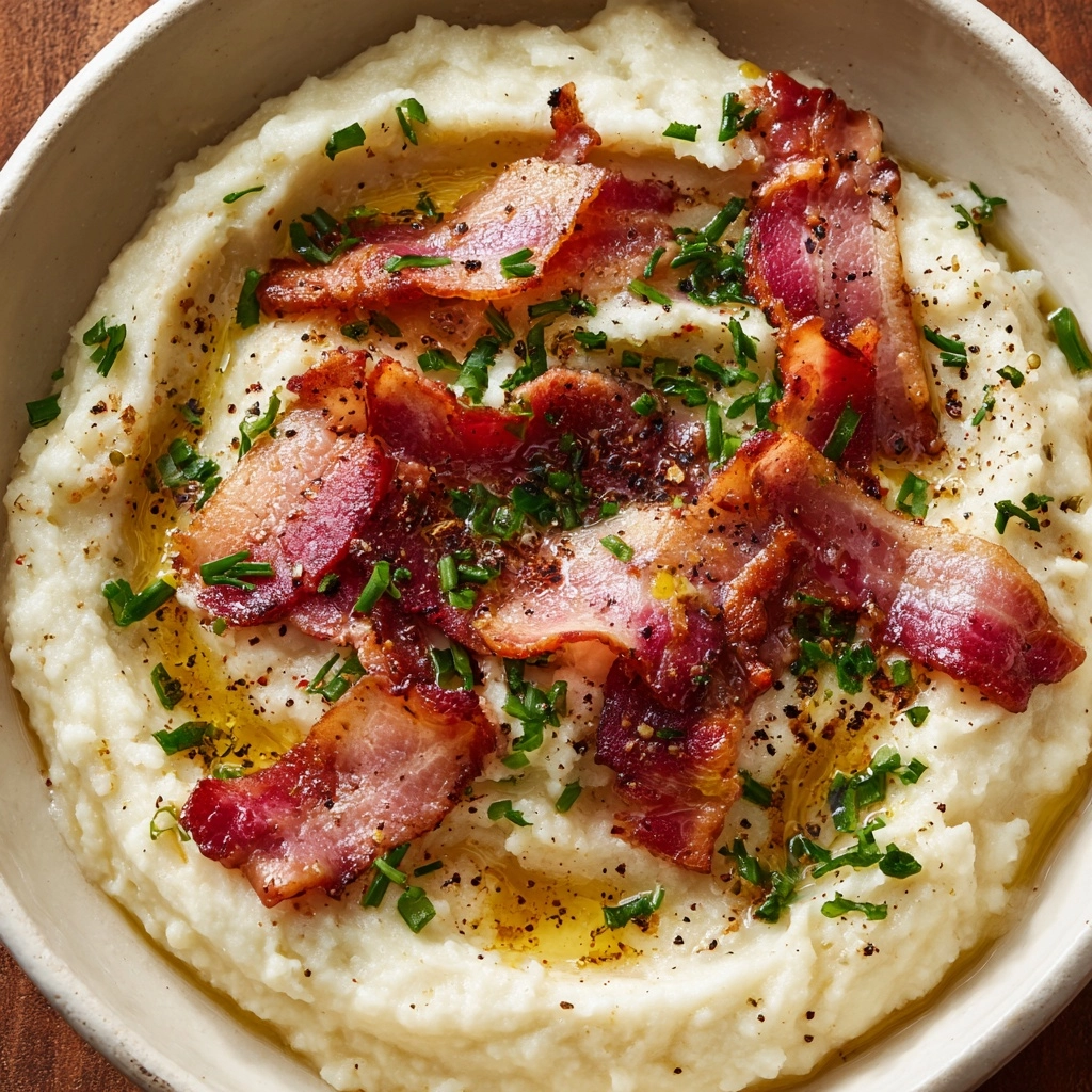 Steakhouse-Style Garlic Mashed Potatoes Recipe - Recipe Image