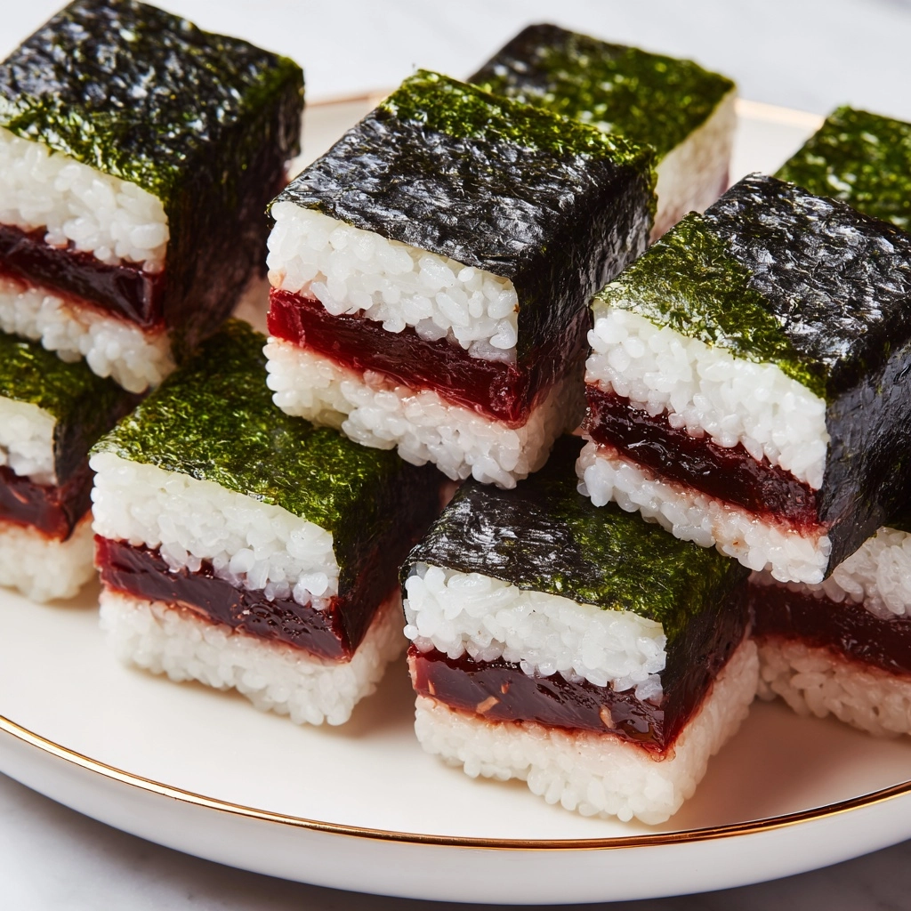 Hawaiian Spam Musubi With Sushi Nori Recipe - Recipe Image
